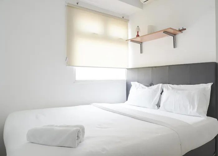 Best Deal And Comfy 2Br At Green Pramuka City Apartment By Travelio
